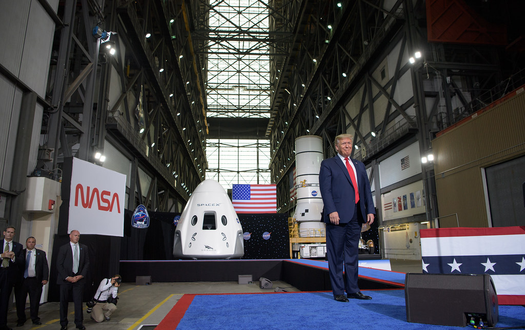 President Trump Postlaunch Remarks (NHQ202005300035)