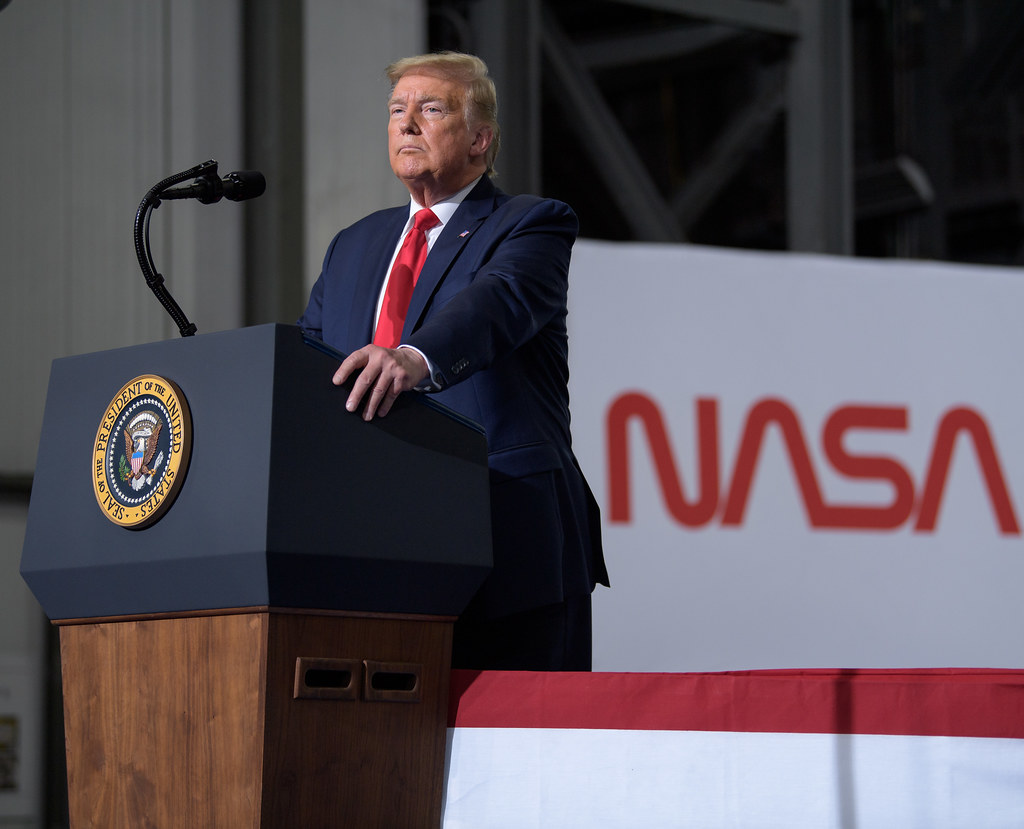 President Trump Postlaunch Remarks (NHQ202005300036)