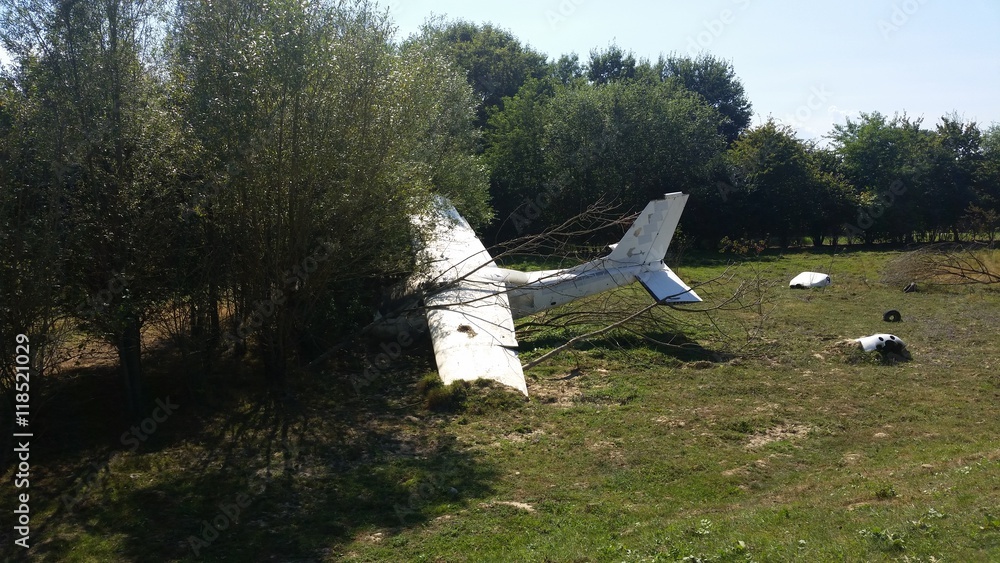 Faux crash d'avion