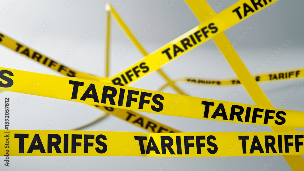 Tariffs sighn US policy, global economy trade sanctions