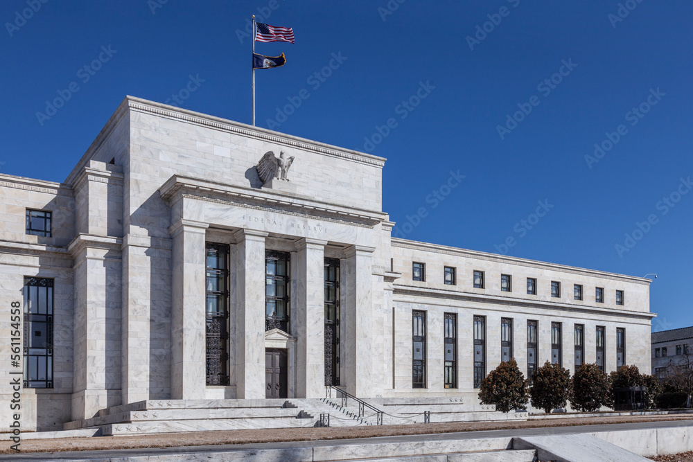The Federal Reserve Building in Wahington DC